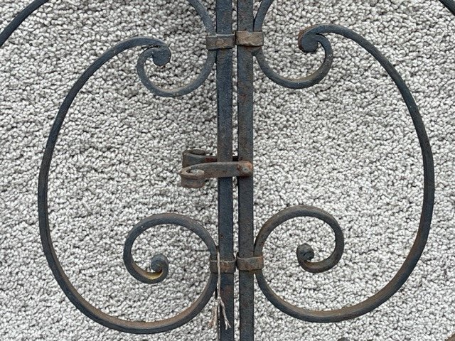 Paire De Portes Fer Forgé-photo-3