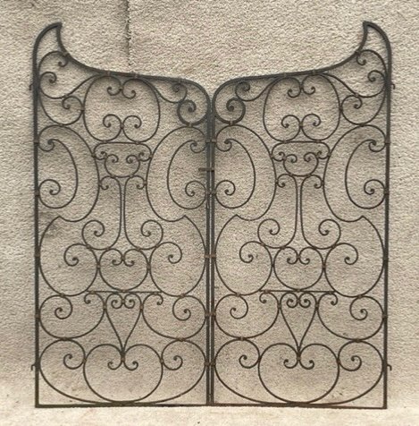 Pair Of Wrought Iron Doors