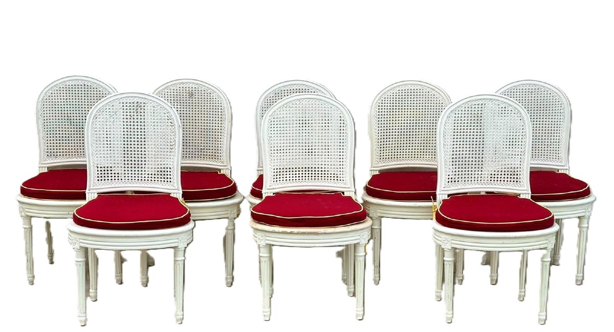  Lot De 8 Chaises