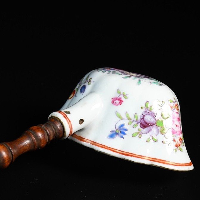 Porcelain Punch-ladle With Famille Rose Enamels - China 18th Qianlong Period-photo-6