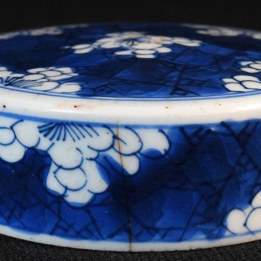 Pot à Gingembre Couvert En Porcelaine à Décor d'objets précieux - Chine XVIIIe Période Kangxi-photo-6