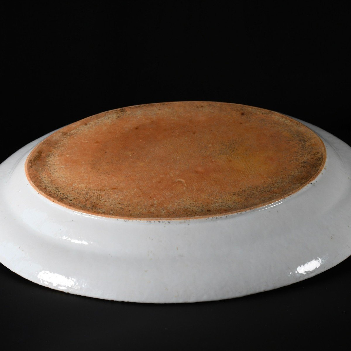 Important Plat En Porcelaine Aux émaux De La Famille Rose - Chine XVIIIe Période Qianlong-photo-2