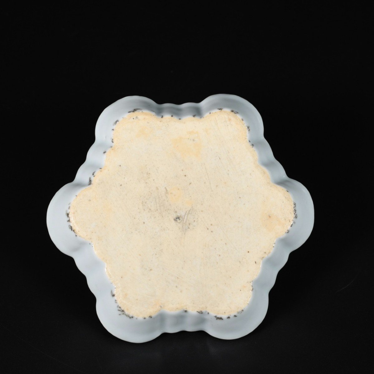 Pattipan En Porcelaine à Décor En Grisaille De La Déesse Cérès - Chine XVIIIe Période Qianlong-photo-2