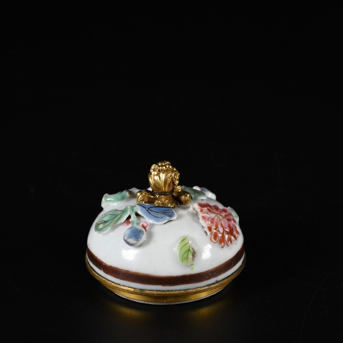 Teapot With Squirrel And Grapes Decoration In Relief - China 18th Century Yongzheng Period-photo-7