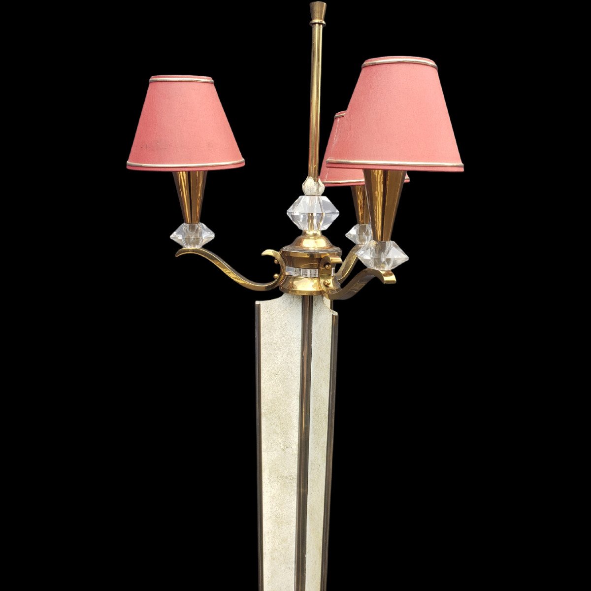 Floor Lamp Philippe Genet And Lucien Michon Circa 1940-photo-2