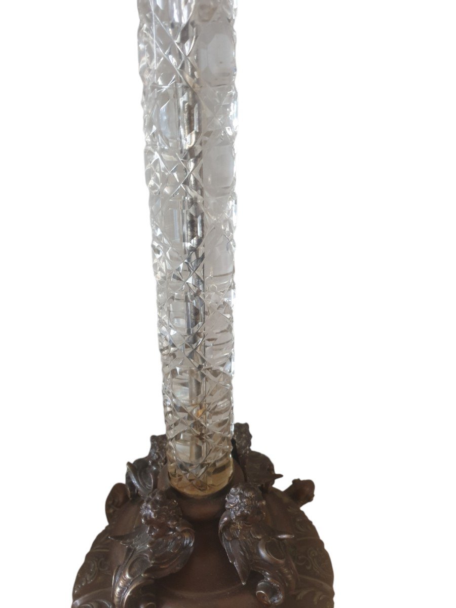 Baccarat Crystal Oil Lamp -photo-3