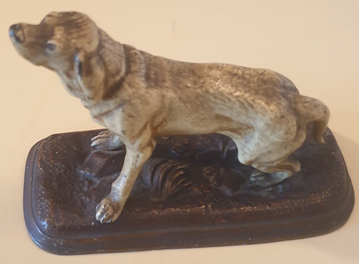 Austrian School Vienna Regule Hunting Dog (19th Century)