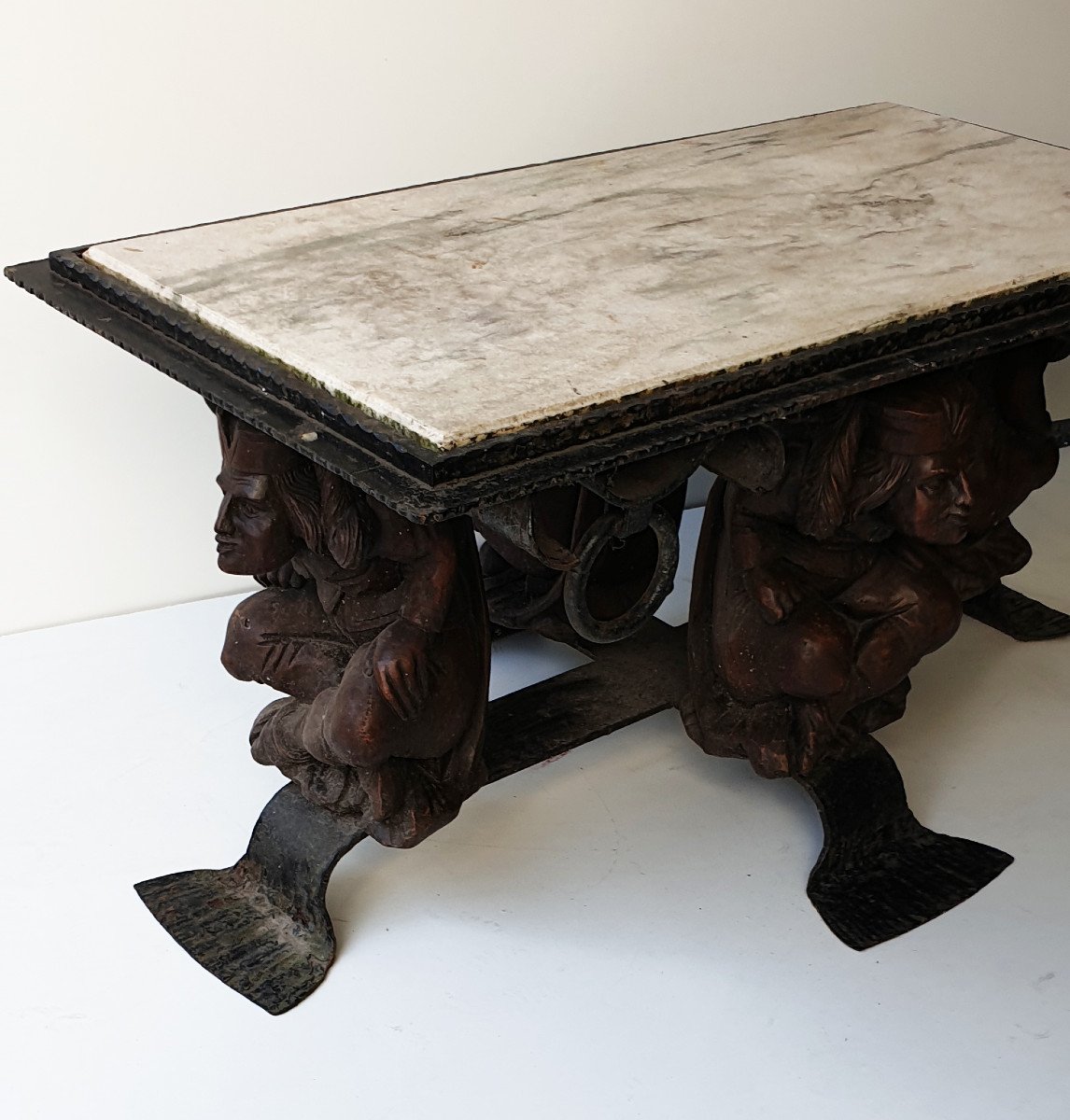 Table Basse Jean-maurice Rothschild Vers 1950 Grand Modéle -photo-1