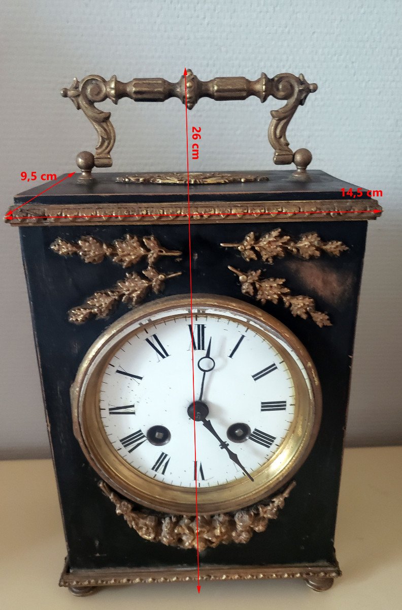 Pendule Horloge De Table Napoleon III XIXeme-photo-2