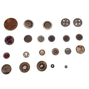 Lot Of Old Acre Collection Buttons, Piqua Day, Various, Approximately 22 Buttons 