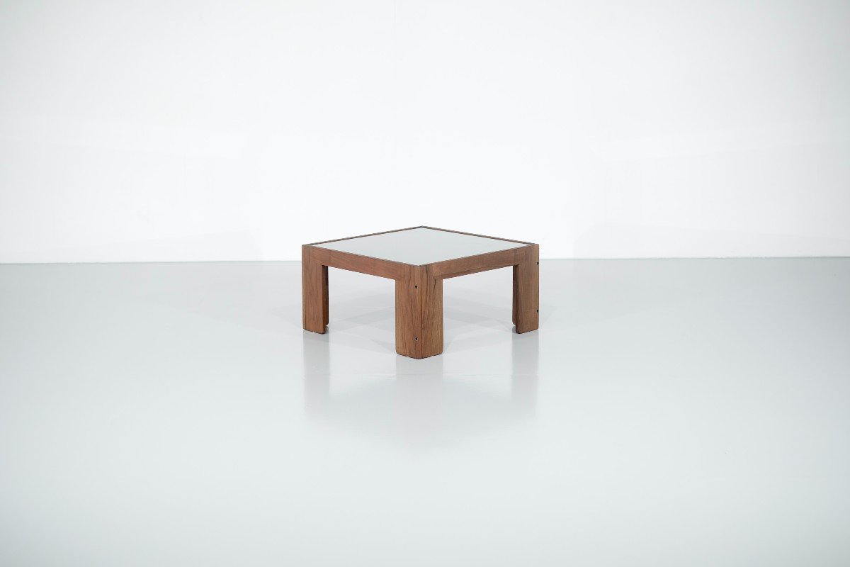 “bastiano” Coffee Table By Tobia Scarpa & Afra Scarpa For Cassina, Italy.-photo-3