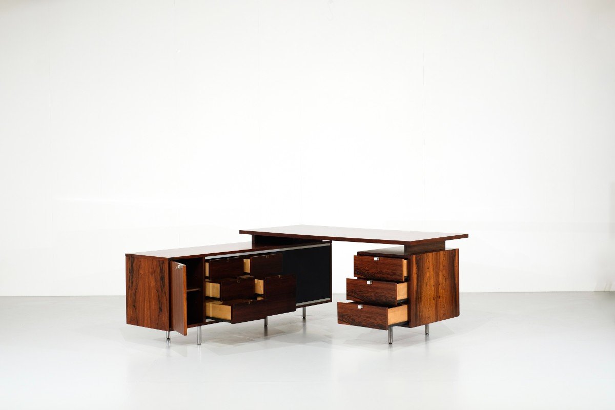 9000 Series Desk By George Nelson For Herman Miller, Usa 1960s.-photo-2