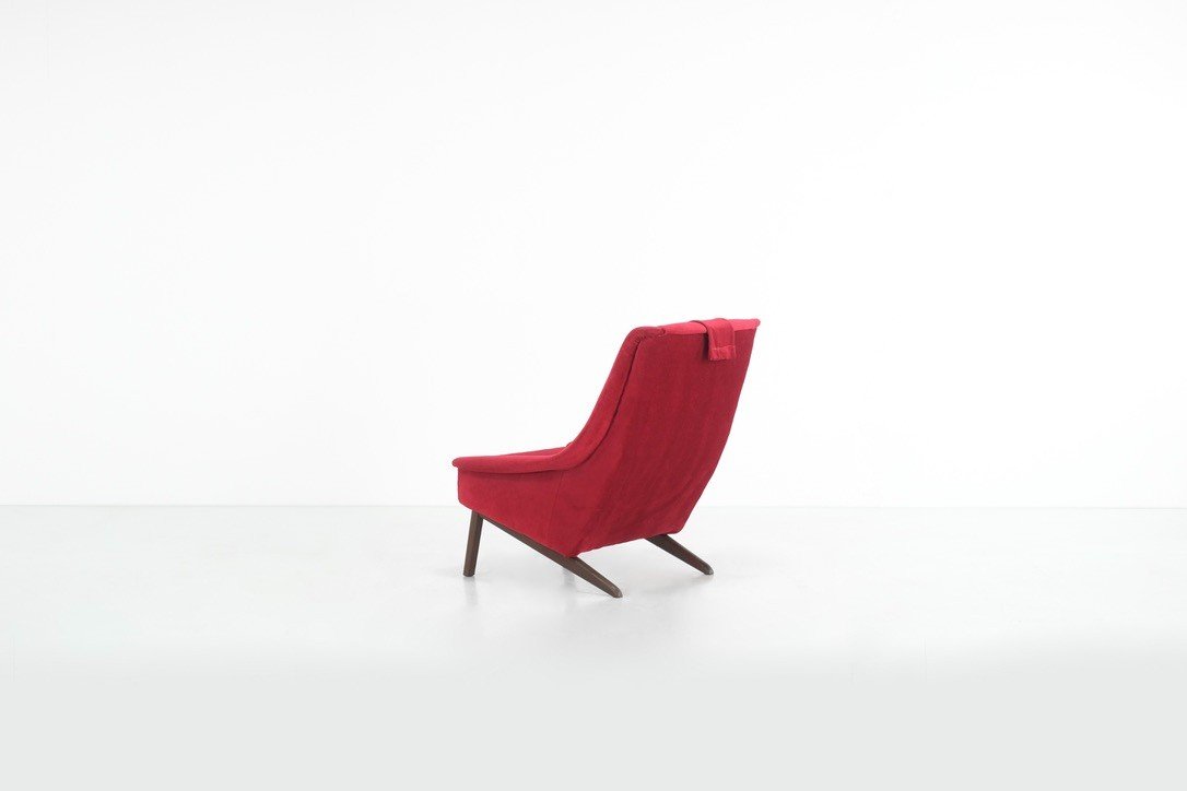 Fauteuil « 4410 » Par Folke Ohlsson Pour Fritz Hansen, Danemark Années 1960s.-photo-1