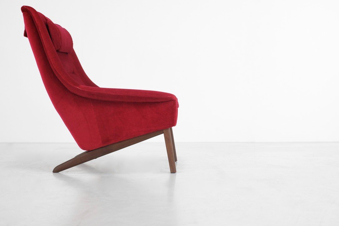 Fauteuil « 4410 » Par Folke Ohlsson Pour Fritz Hansen, Danemark Années 1960s.-photo-3