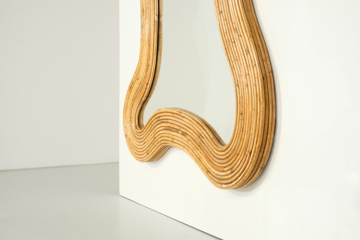 Bamboo In Large Format Mirror, Contemporary Italy.-photo-4