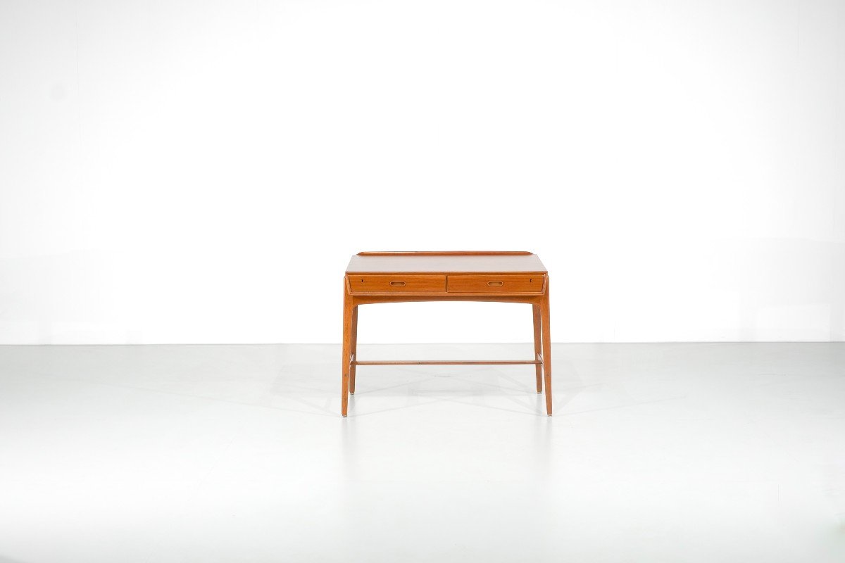 Model 200 Desk By Svend åge Madsen For Sigurd Hansen, Denmark 1958.-photo-2