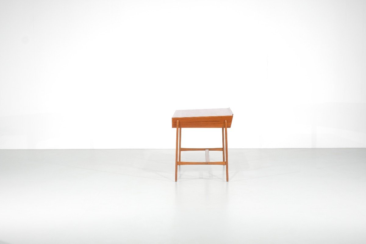 Model 200 Desk By Svend åge Madsen For Sigurd Hansen, Denmark 1958.-photo-3