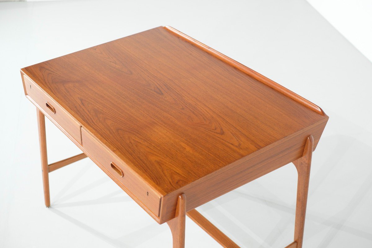 Model 200 Desk By Svend åge Madsen For Sigurd Hansen, Denmark 1958.-photo-1