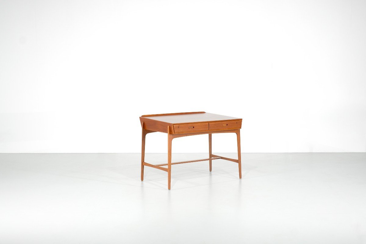 Model 200 Desk By Svend åge Madsen For Sigurd Hansen, Denmark 1958.