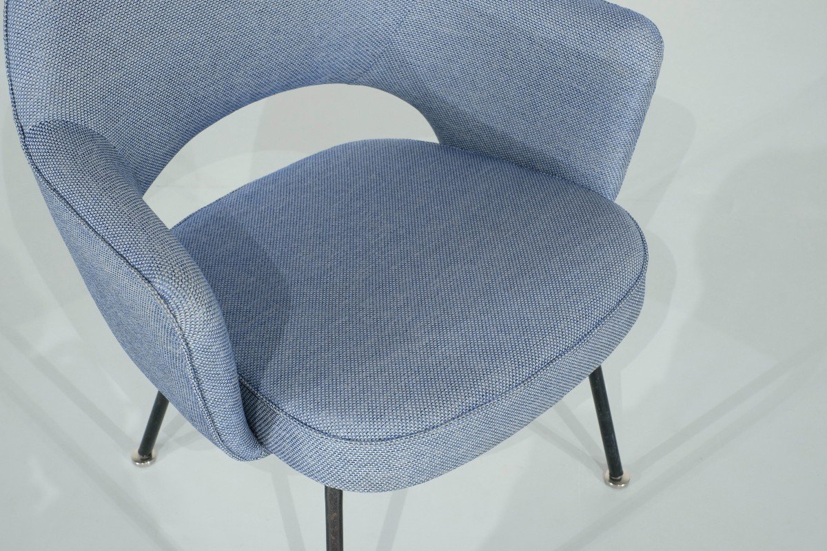 “conference” Armchair By Eero Saarinen Produced By Knoll For Ibm, Usa 1957.-photo-2