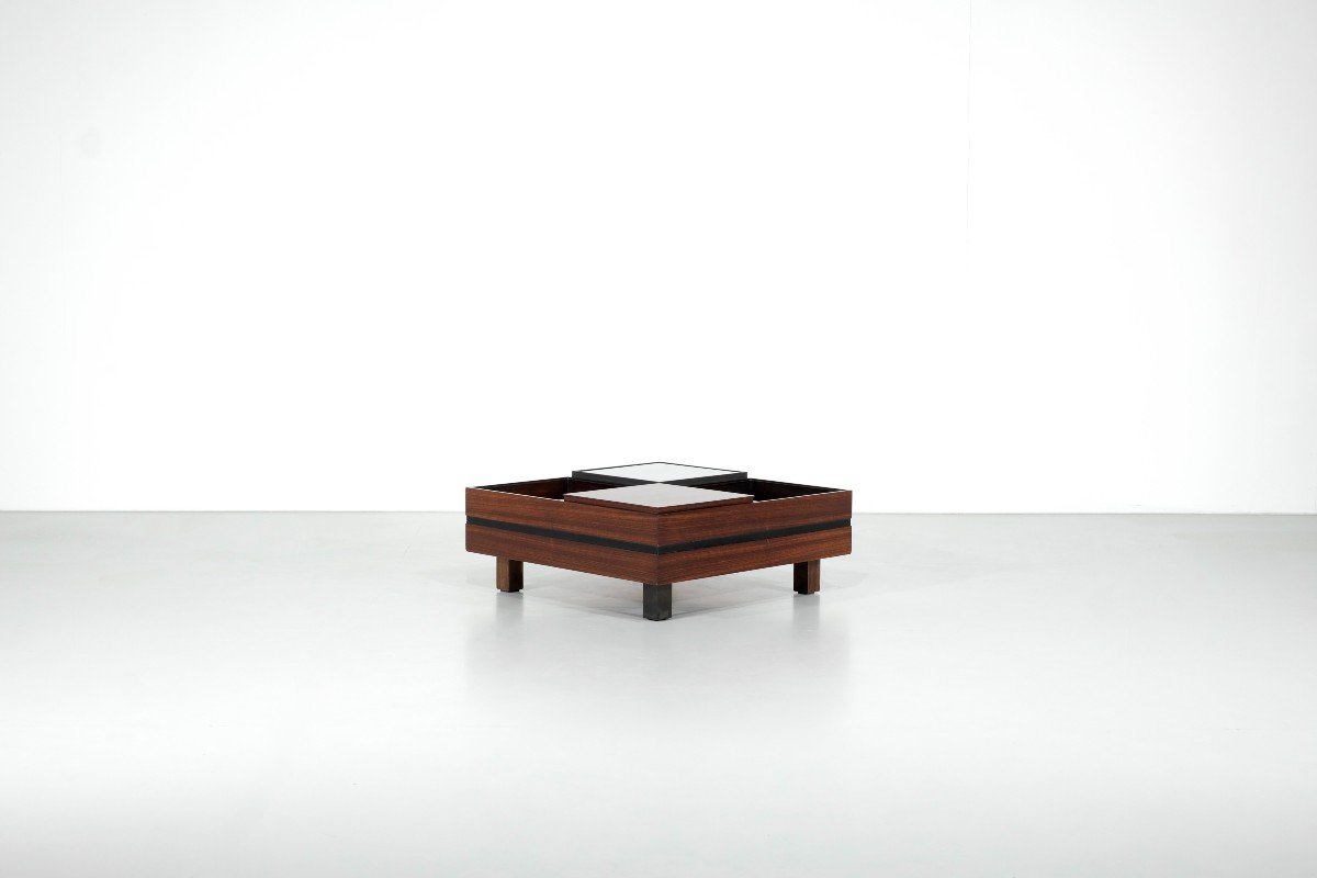 Table Basse Par Carlo Hauner Pour Forma Italie 1960's.-photo-3