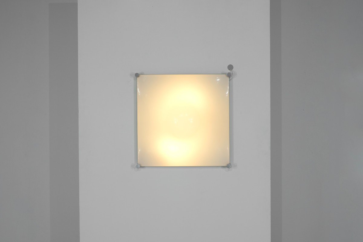 “bolla” Wall Lamp By Elio Martinelli For Martinelli Luce, Italy 1970s.