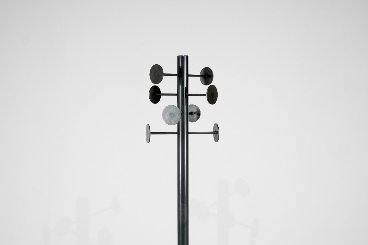 "parrot" Coat Rack By F. Robichez For Dritsh, Paris 1990s.-photo-3