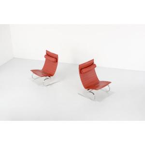 Pk20 Armchair By Poul Kjaerhom For Fritz Hansen, Denmark 1968.