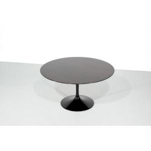 Table « Tulipe » En Bois Par Eero Saarinen Pour Knoll International, Usa 1958.