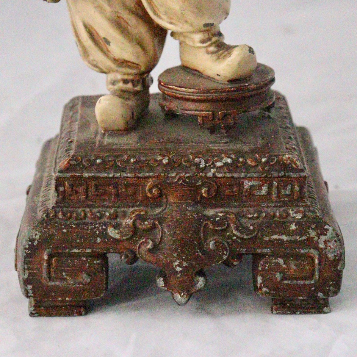 Pair Of French 19th Century Chinese Figures -photo-2