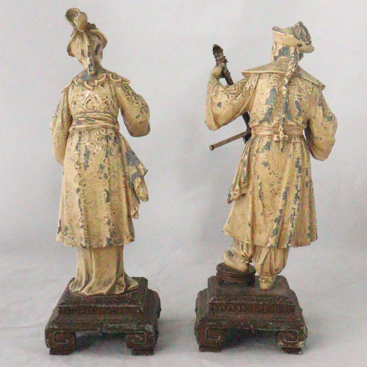 Pair Of French 19th Century Chinese Figures -photo-6