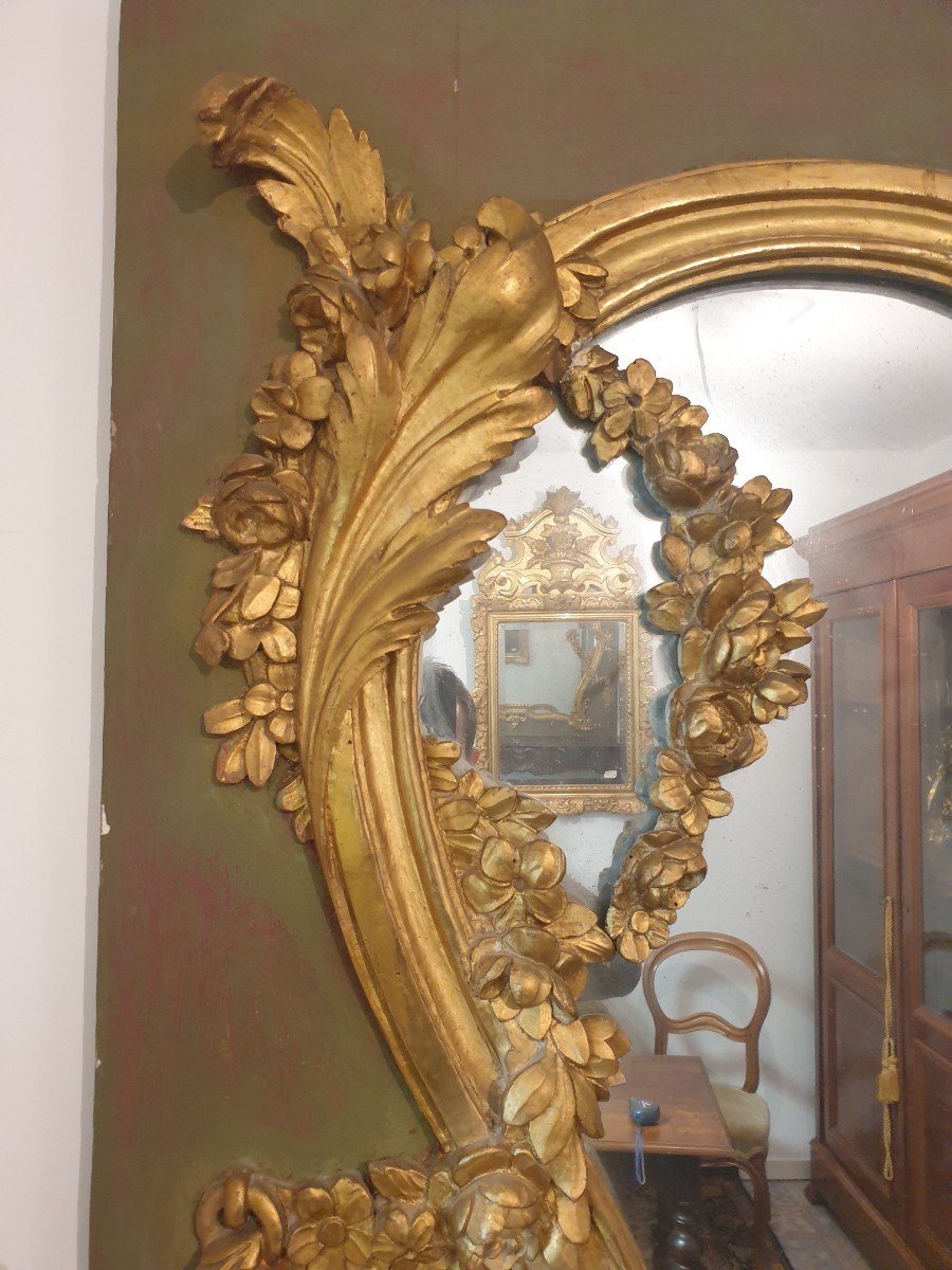 Golden Wood Mirror-photo-1