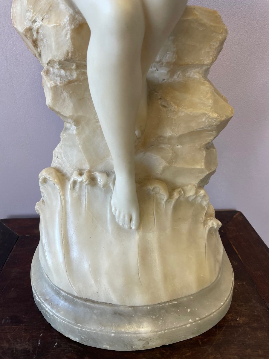 Naked Woman On The Alabaster Wave -photo-1