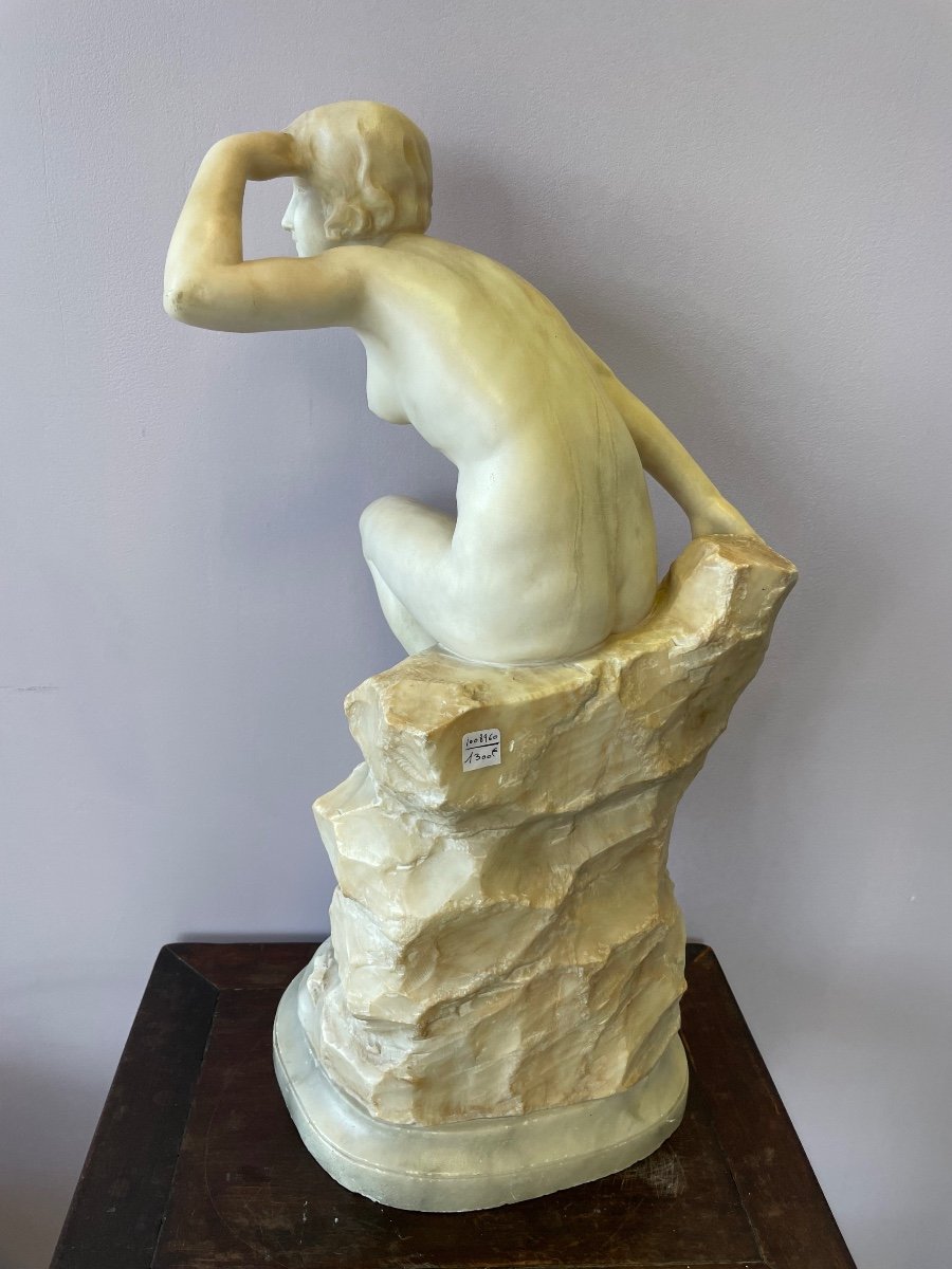 Naked Woman On The Alabaster Wave -photo-2