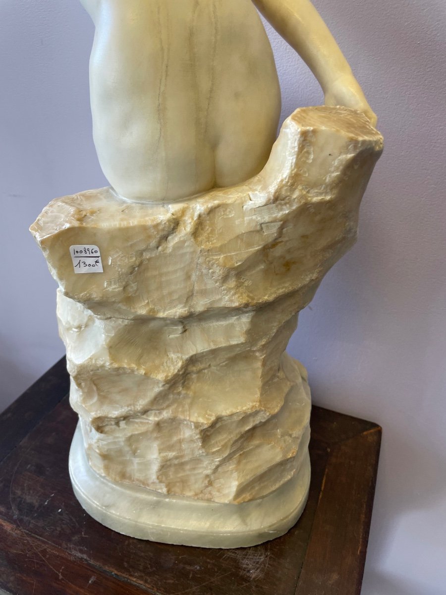 Naked Woman On The Alabaster Wave -photo-4