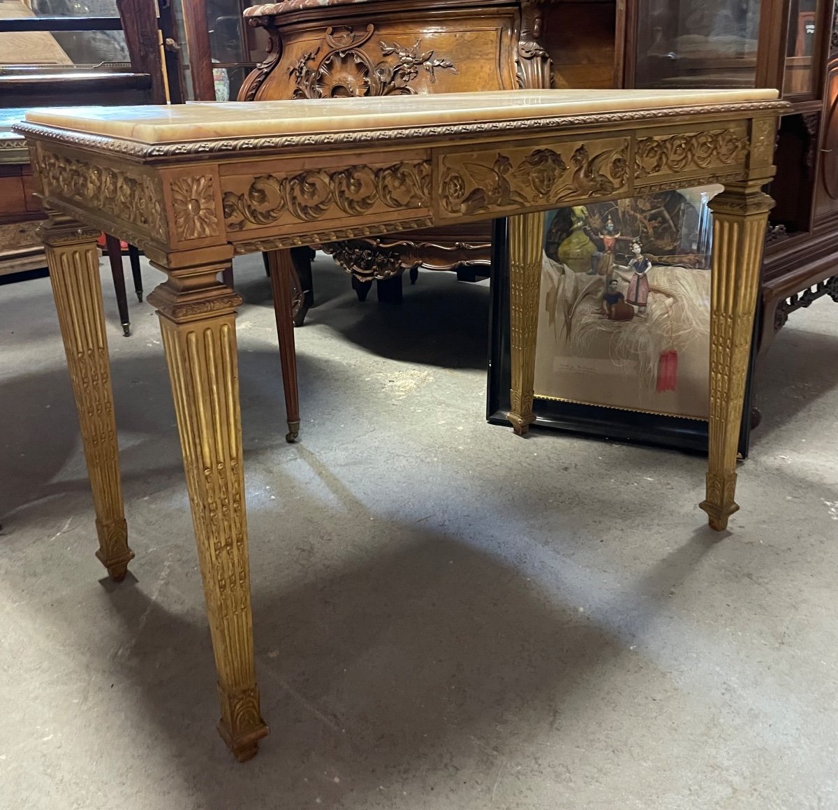 Louis XVI Style Middle Table -photo-2