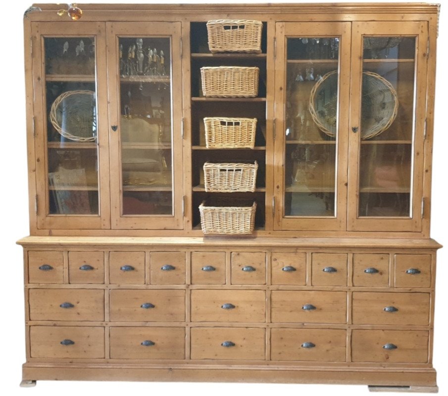 Trade Furniture, Display Cabinet, In Natural Wood