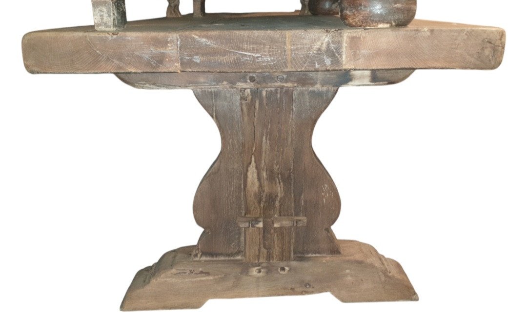 Solid Wood Farmhouse Table-photo-2