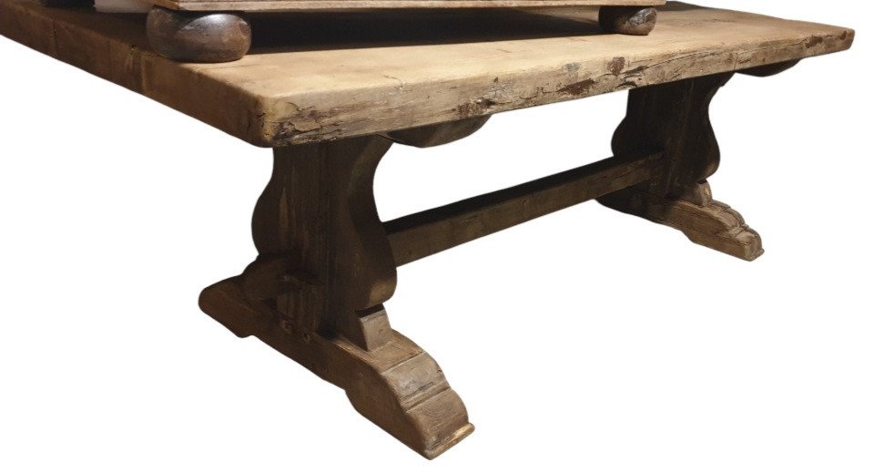 Table De Ferme En Bois Massif