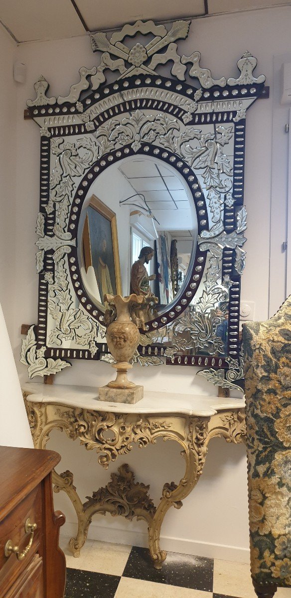 Important Venetian Mirror-photo-1