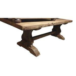 Table De Ferme En Bois Massif