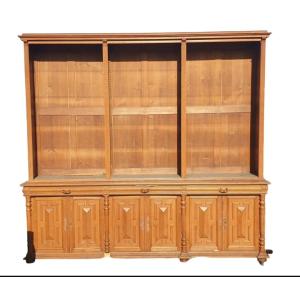 6-door Walnut Bookcase