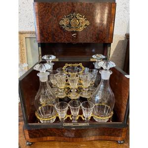 Boulle Marquetry Liqueur Cellar