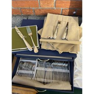 Christofle Perle Cutlery Set 