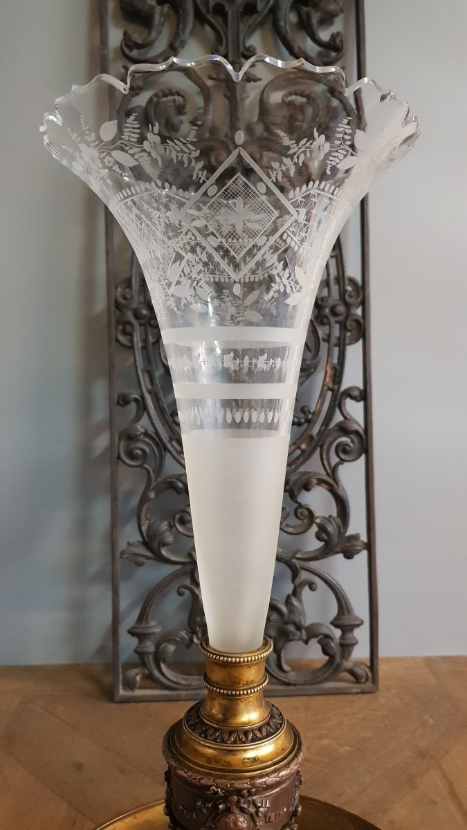 Grand Vase Magnifique. De Style Louis XVI. Attribué- L. Oudry & Cie Editeur -photo-2
