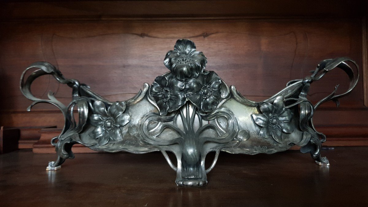 Large Art Nouveau Planter. L-59cm