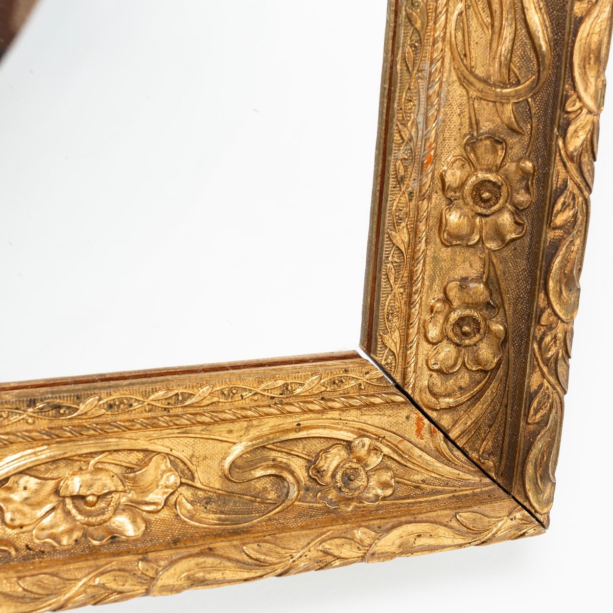 Mirror In An Art Nouveau Frame-photo-3