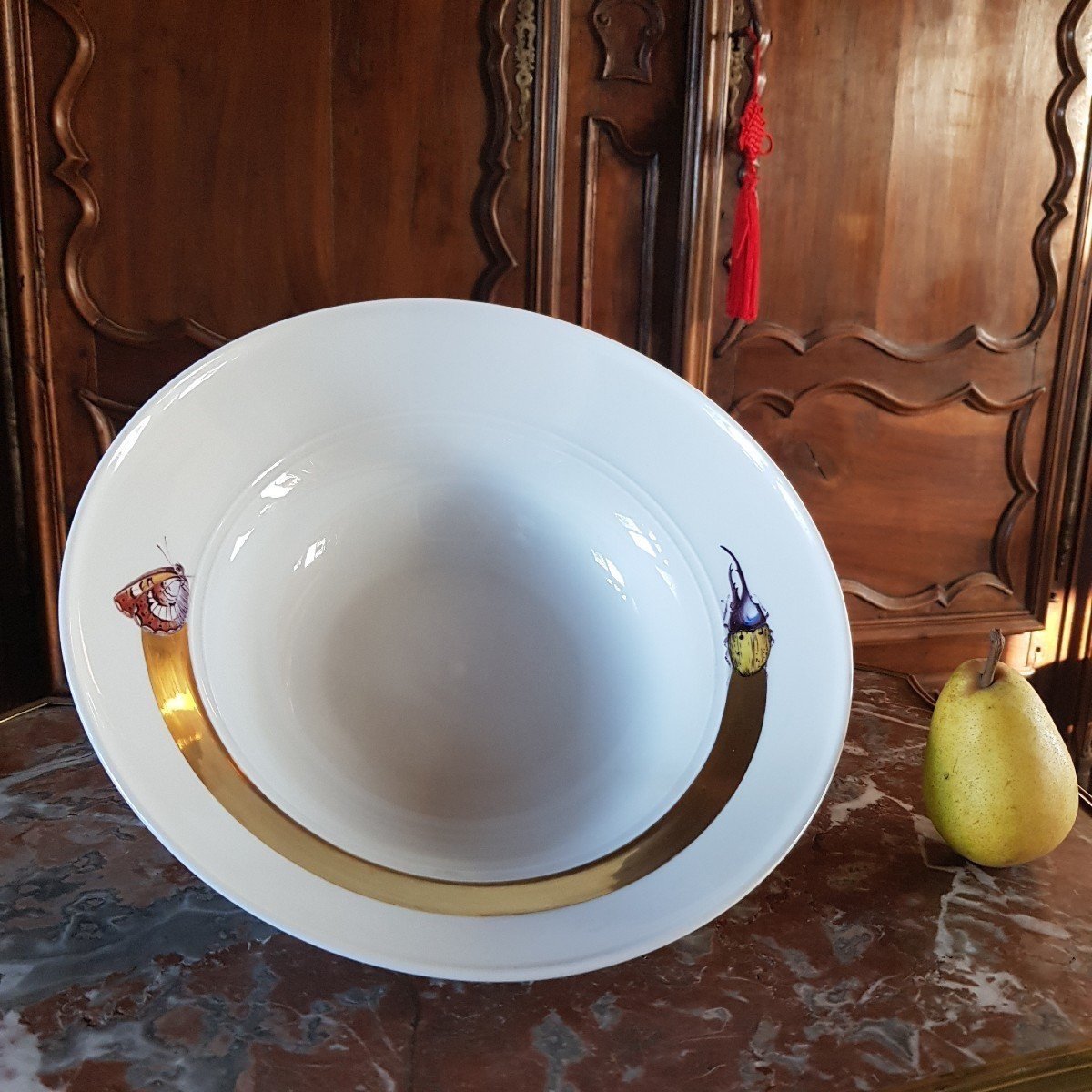 Large Meissen Dish. D- 31.5cm-photo-3