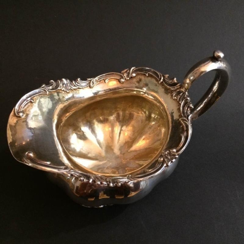 Silver Creamer. Russia 1855. 84 Zolotnik-photo-4