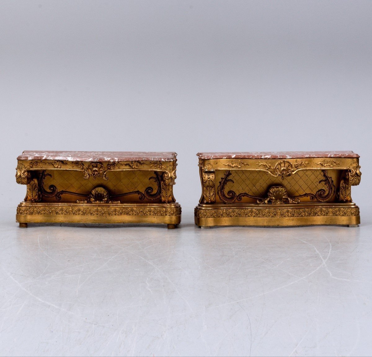 A Pair Of Consoles, Early 19th Century (1820)-photo-4